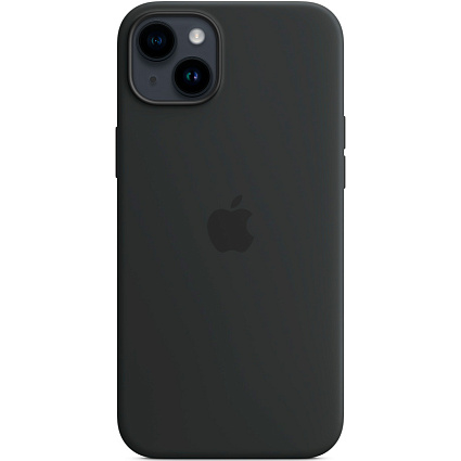 Чехол Apple iPhone 14 Plus Silicone Case with MagSafe, «темная ночь» Фото 3