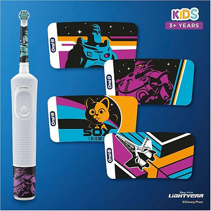 Электрическая зубная щетка Oral-B Kids, Lightyear Фото 2