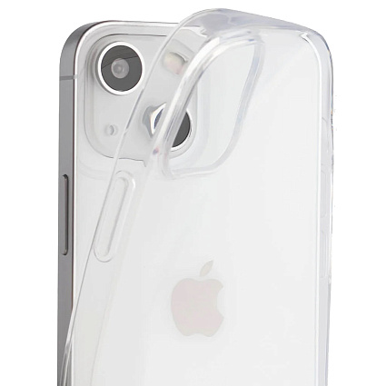 Силиконовый чехол для iPhone 13 mini, прозрачный Фото 2