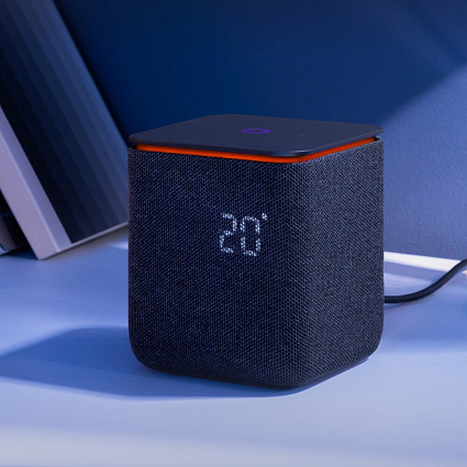 Умная колонка Яндекс Станция Миди, черный Фото 2