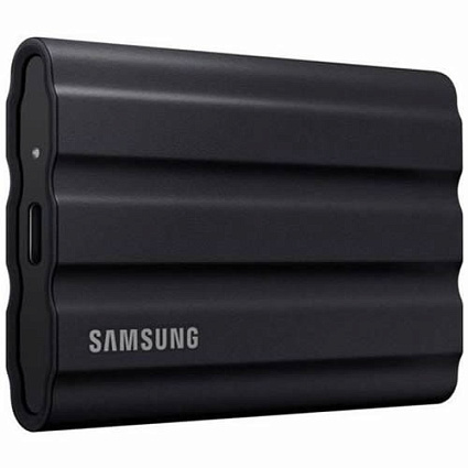 Внешний SSD диск Samsung T7 2Tb Shield Black MU-PE2T0S Фото 1