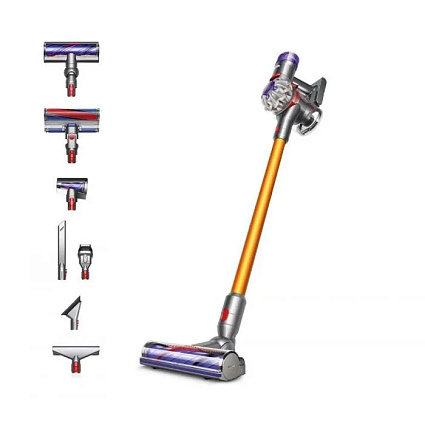 Вертикальный пылесос Dyson V8 Absolute SV25, желтый (GB/UAE) Фото 1