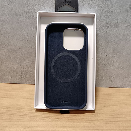 Чехол для смартфона uBear Touch Mag Case with MagSafe для iPhone 14 Plus, тёмно-синий Фото 4