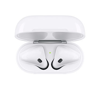 Беспроводные наушники Apple AirPods 2 (с зарядным футляром) MV7N2 Фото 4