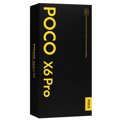 Смартфон Xiaomi Poco X6 Pro SIM + eSIM, 12 Гб RAM, 512 Гб, черный (EU) Фото 8
