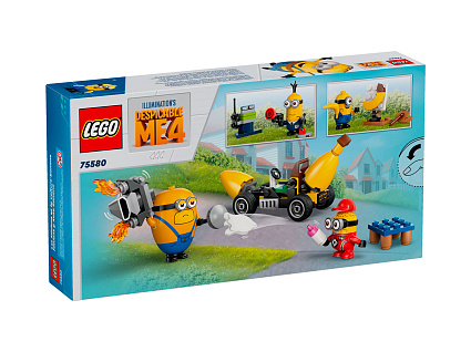 Конструктор LEGO Minions 75580 Миньоны и Бананакар Фото 7