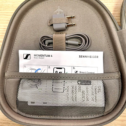 Беспроводные наушники Sennheiser Momentum 4, белый Фото 5