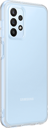 Чехол Samsung Soft Clear Cover A23 (EF-QA235TTEGRU), прозрачный Фото 3
