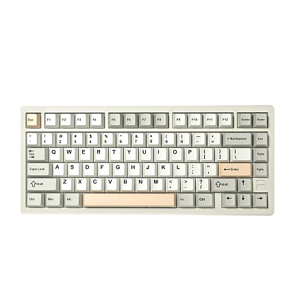 Беспроводная клавиатура CyberLynx F75 SE ENG, Platinum Switch, белый Фото 1