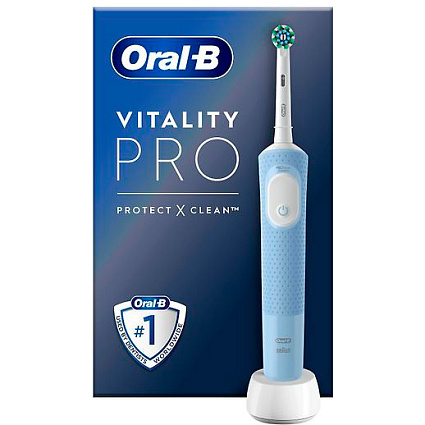 Электрическая зубная щетка Oral-B Vitality Pro, синий Фото 1