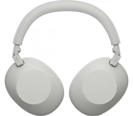 Беспроводные наушники Sony WH-1000XM6, серебристый Фото 4