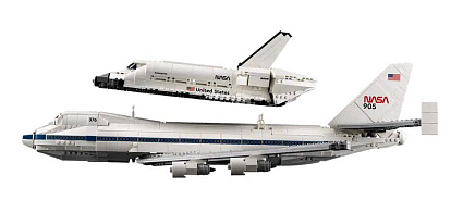 Конструктор LEGO Icons 10360 Самолет-носитель и Шаттл Фото 3