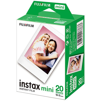 Фотопленка Fujifilm Instax mini (2 картриджа по 10 листов) Фото 1