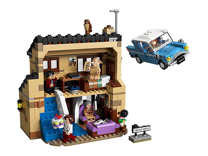 Конструктор LEGO 75968 Harry Potter Тисовая улица, дом 4 Фото 4