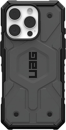 Чехол UAG Pathfinder c MagSafe для iPhone 16 Pro, серебро (114468113333) Фото 1