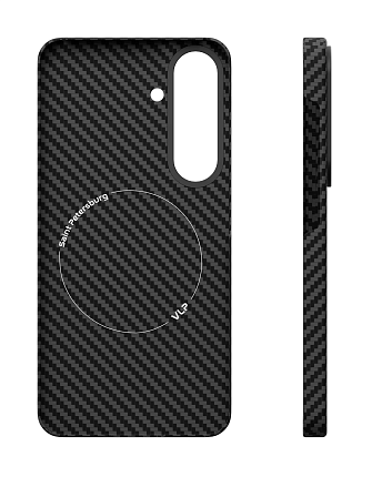 Чехол VLP Kevlar Case с MagSafe для Samsung S25, черный (1058048) Фото 3
