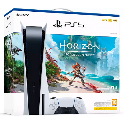 Игровая приставка Sony PlayStation 5 + Horizon II: Forbidden West Фото 2