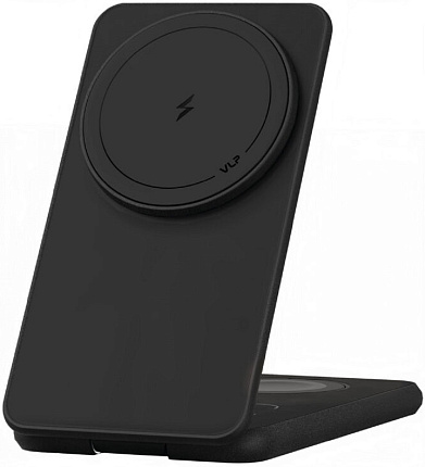 Беспроводное зарядное устройство VLP Alum Power Pro для Samsung, черный (1092014) Фото 1