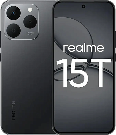 Смартфон Realme 15T 12/256 ГБ, черный Фото 1