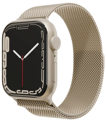 Ремешок VLP Milanese Band для Apple Watch 42/44/45mm, шампань Фото 1