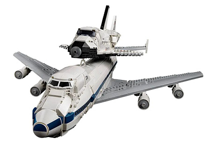 Конструктор LEGO Icons 10360 Самолет-носитель и Шаттл Фото 4