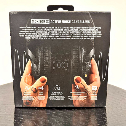 Marshall Monitor 2 A.N.C, черный Фото 6