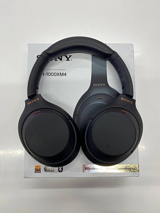 Беспроводные наушники Sony WH-1000XM4, черный Фото 8