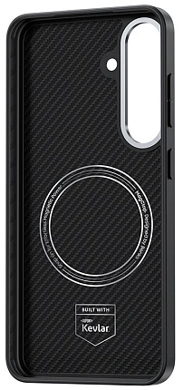 Чехол Benks ArmorPro Kevlar Y2 600D Samsung Galaxy S25, черный Фото 3