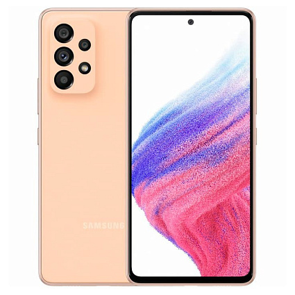 Смартфон Samsung Galaxy A53 5G, 6/128 ГБ, оранжевый Фото 1