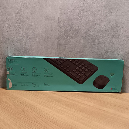 Клавиатура и мышь Logitech MK235, серый Фото 4