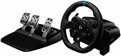 Руль Logitech G923, черный Фото 6