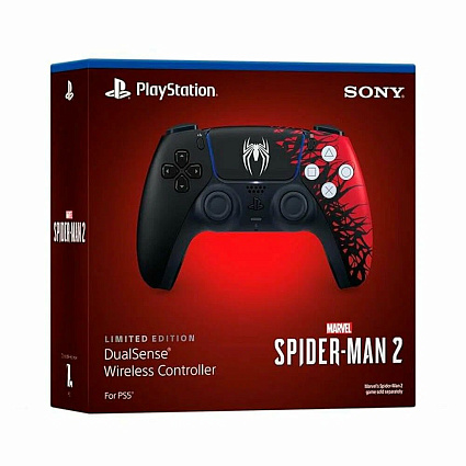 Геймпад Sony DualSense Wireless Controller – Marvel Spider-Man 2 Limited Edition Фото 5