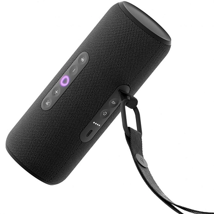 Умная портативная колонка Яндекс Станция Стрит с Алисой, черный Фото 1