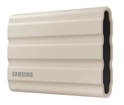 Внешний SSD диск Samsung T7 2Tb Shield Cream MU-PE2TOK Фото 2