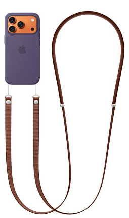 Ремешок через плечо Apple Crossbody Strap, коричневый (Sienna) MGGN4FE/A Фото 2