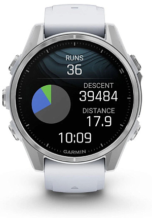 Смарт-часы Garmin Fenix 8 43mm AMOLED, Silver (010-02903-00) Фото 5