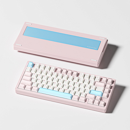 Беспроводная клавиатура CyberLynx F75 PRO ENG, розовый Фото 12