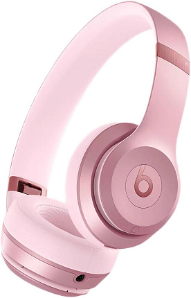 Беспроводные наушники Beats Solo 4, Metallic Pink Фото 1
