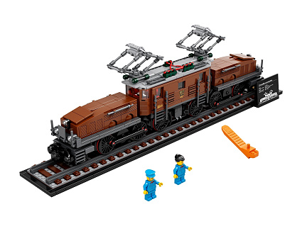 Конструктор LEGO Crocodile Locomotive (10277) Фото 7