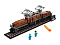 Конструктор LEGO Crocodile Locomotive (10277) Фото 7