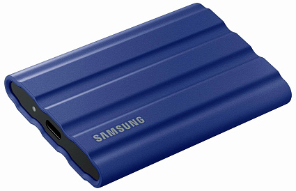 Внешний SSD диск Samsung T7 2Tb Shield Blue MU-PE2T0R Фото 4