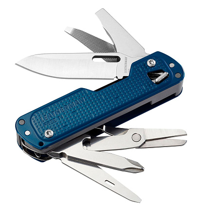 Мультитул Leatherman Free T4, синий Фото 1