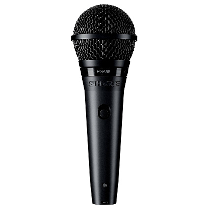 Микрофон Shure PGA58-QTR-E, черный Фото 1