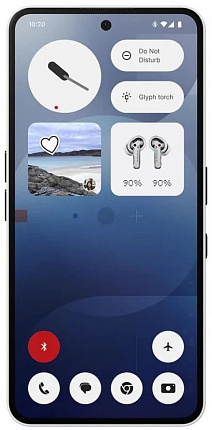 Смартфон Nothing Phone (3a) 8/128Гб, белый Фото 2