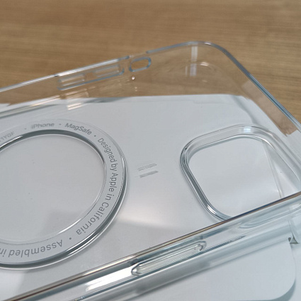 Чехол Apple iPhone 14 Plus Clear Case with MagSafe, прозрачный Фото 5