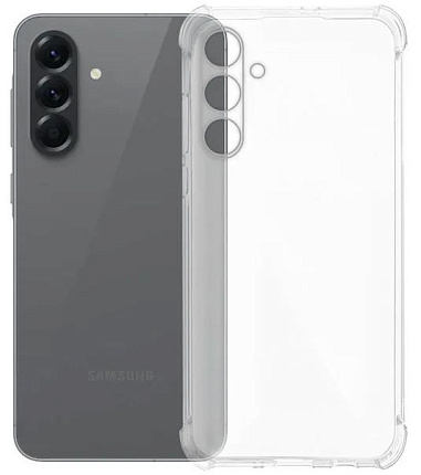 Чехол силиконовый для Samsung A56, прозрачный Фото 1