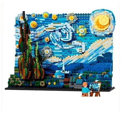 Конструктор LEGO Ideas 21333: Vincent van Gogh - The Starry Night Фото 3
