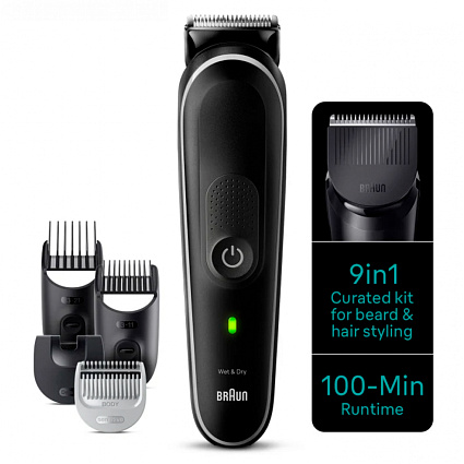 Триммер Braun MGK5420, черный Фото 2