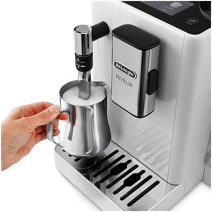 Кофемашина Delonghi Rivelia EXAM 440.35.W, белый Фото 4