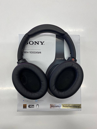 Беспроводные наушники Sony WH-1000XM4, черный Фото 9